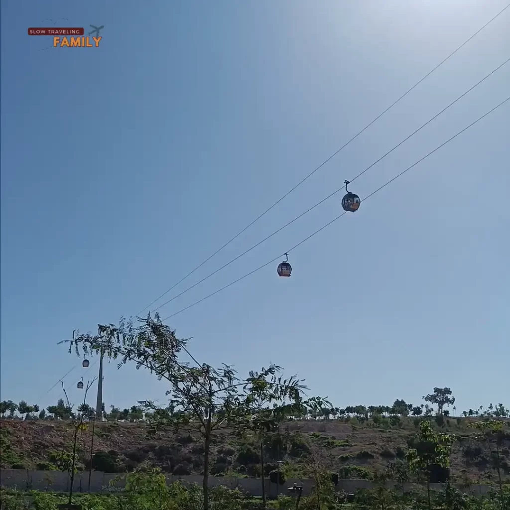 Cable car from the Kasbah: Agadir