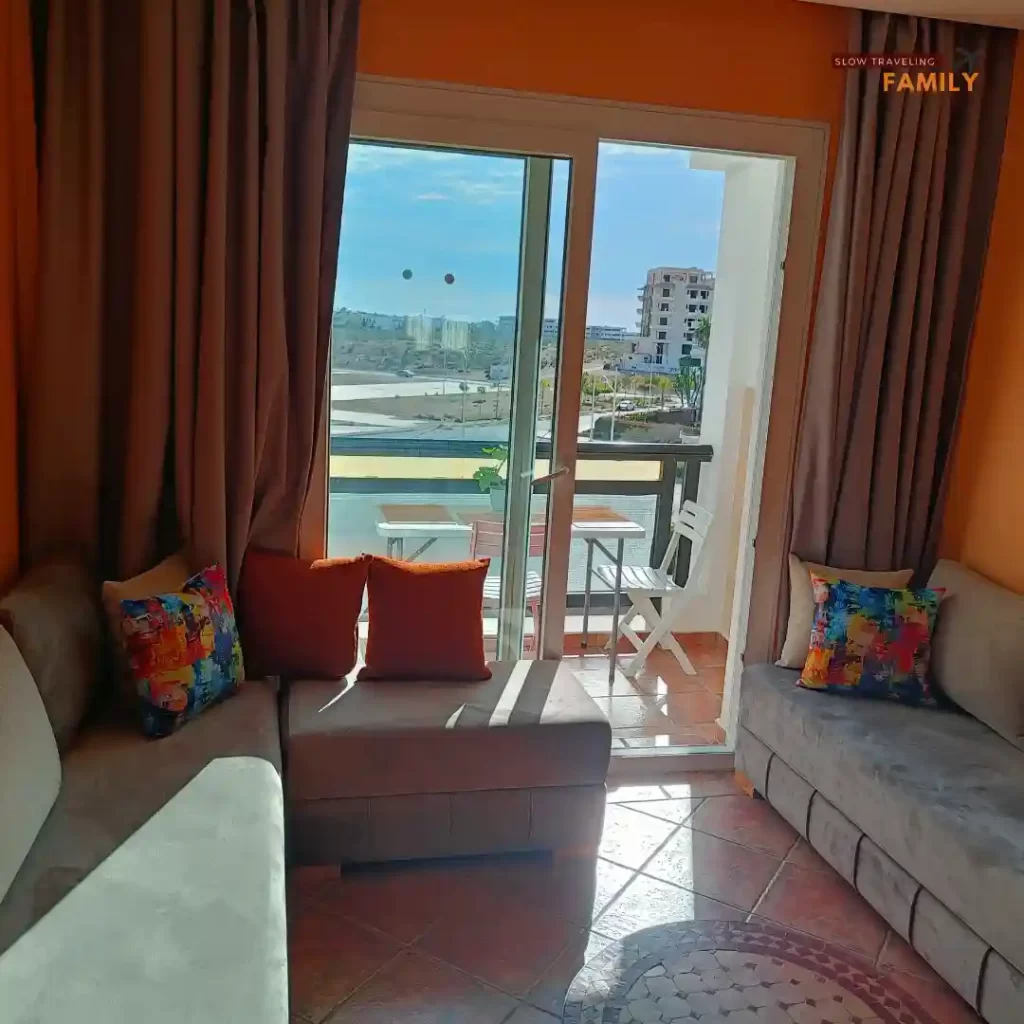 Paraiso Del Sol Agadir balcony from living room